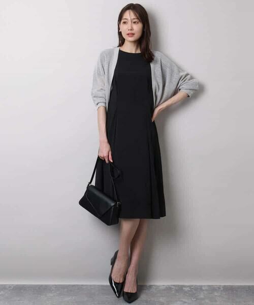 MK MICHEL KLEIN / エムケーミッシェルクラン カーディガン・ボレロ | リネン混モモンガニットカーディガン/洗える | 詳細14