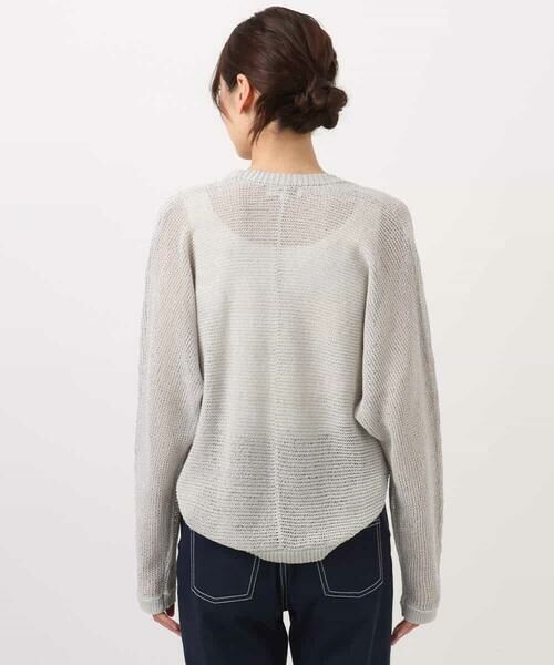 MK MICHEL KLEIN / エムケーミッシェルクラン カーディガン・ボレロ | リネン混モモンガニットカーディガン/洗える | 詳細18