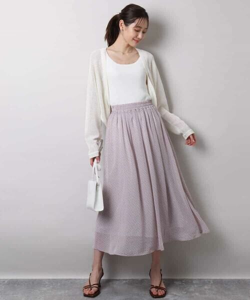 MK MICHEL KLEIN / エムケーミッシェルクラン カーディガン・ボレロ | リネン混モモンガニットカーディガン/洗える | 詳細7