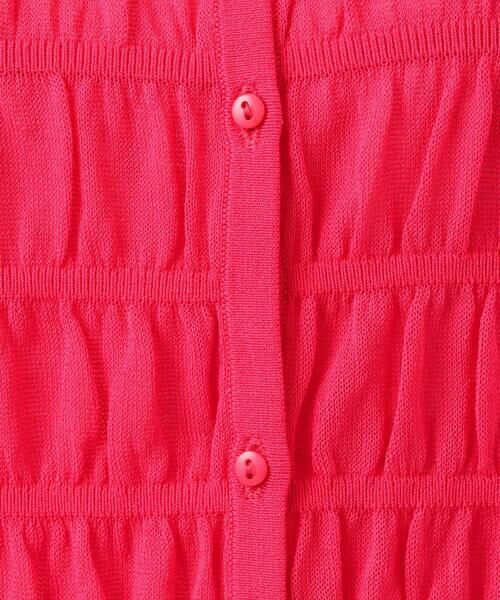 MK MICHEL KLEIN / エムケーミッシェルクラン カーディガン・ボレロ | シャーリングボーダーニットカーディガン/洗える | 詳細26