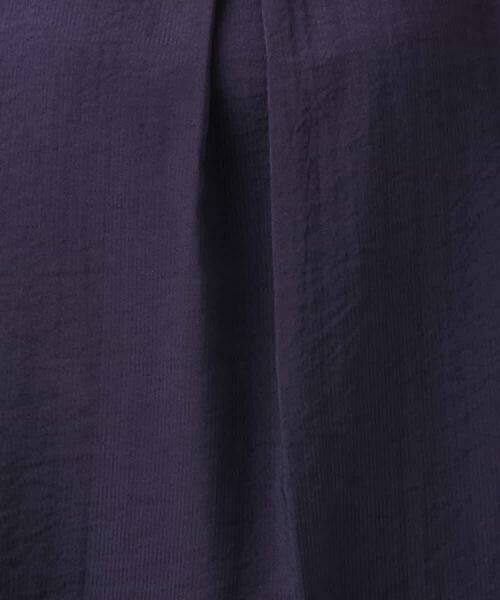 MK MICHEL KLEIN / エムケーミッシェルクラン シャツ・ブラウス | シアーストライプ柄ブラウス/接触冷感/洗える | 詳細24