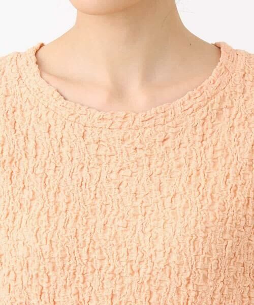 MK MICHEL KLEIN / エムケーミッシェルクラン カットソー | フクレシャーリングカットソー/UVカット/洗える | 詳細20