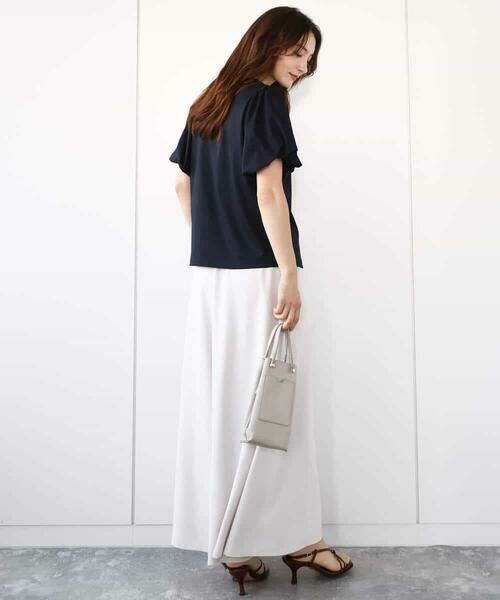 MK MICHEL KLEIN / エムケーミッシェルクラン その他パンツ | リラクシーワイドシルエットパンツ/洗える | 詳細10