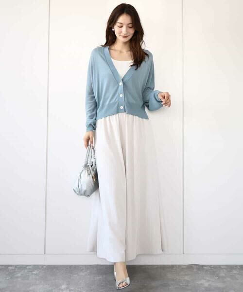 MK MICHEL KLEIN / エムケーミッシェルクラン その他パンツ | リラクシーワイドシルエットパンツ/洗える | 詳細16