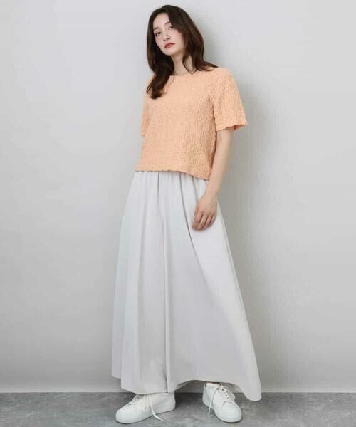 MK MICHEL KLEIN / エムケーミッシェルクラン その他パンツ | リラクシーワイドシルエットパンツ/洗える | 詳細23