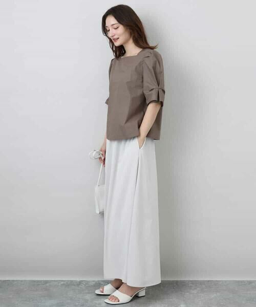 MK MICHEL KLEIN / エムケーミッシェルクラン その他パンツ | リラクシーワイドシルエットパンツ/洗える | 詳細26