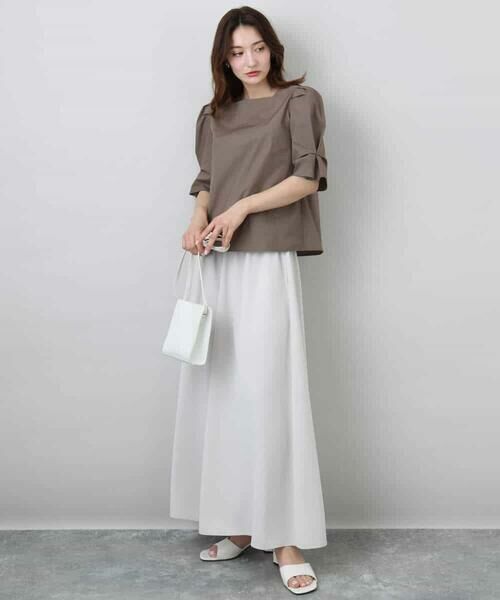 MK MICHEL KLEIN / エムケーミッシェルクラン その他パンツ | リラクシーワイドシルエットパンツ/洗える | 詳細27