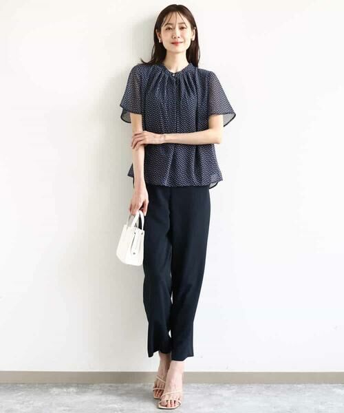 MK MICHEL KLEIN / エムケーミッシェルクラン その他パンツ | リラックステーパードパンツ/接触冷感/洗える | 詳細2