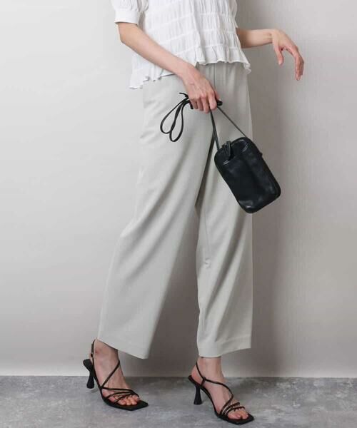 MK MICHEL KLEIN / エムケーミッシェルクラン その他パンツ | リラックステーパードパンツ/接触冷感/洗える | 詳細8