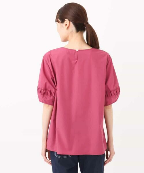 MK MICHEL KLEIN / エムケーミッシェルクラン シャツ・ブラウス | キーネックブラウス/UVカット/接触冷感/洗える | 詳細17