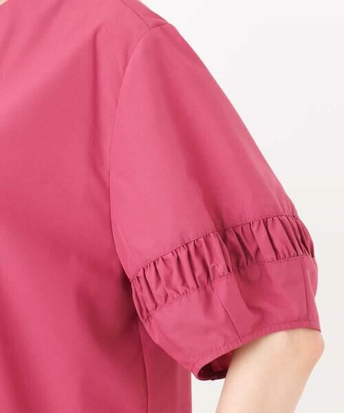 MK MICHEL KLEIN / エムケーミッシェルクラン シャツ・ブラウス | キーネックブラウス/UVカット/接触冷感/洗える | 詳細20