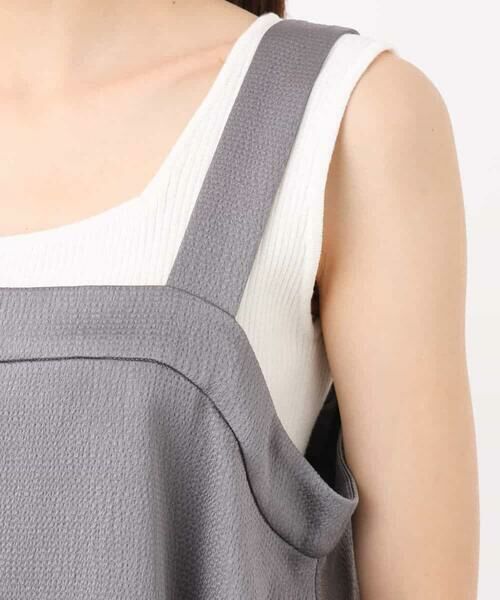 MK MICHEL KLEIN / エムケーミッシェルクラン シャツ・ブラウス | ティアードキャミビスチェ/洗える | 詳細20