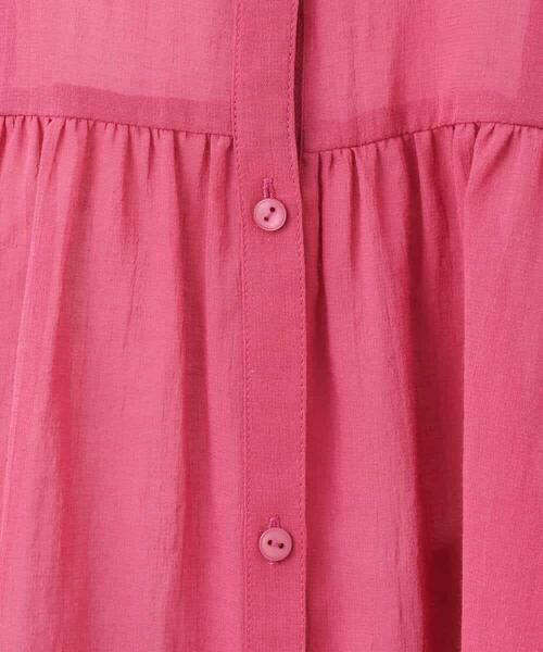 MK MICHEL KLEIN / エムケーミッシェルクラン シャツ・ブラウス | コットンシフォンブラウス/接触冷感/洗える | 詳細23