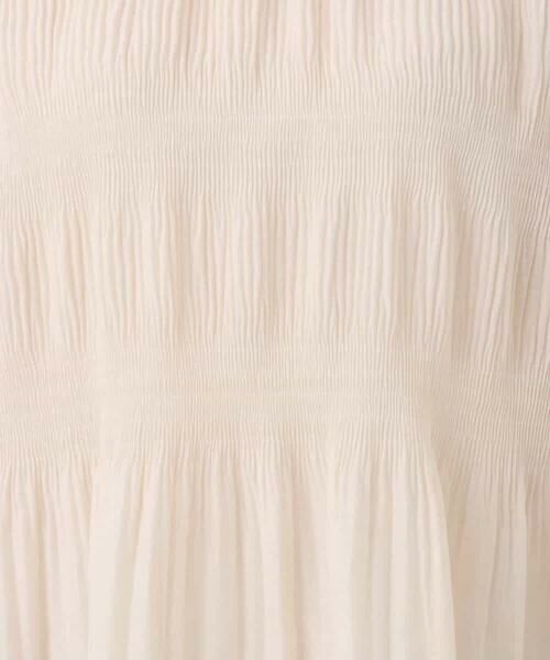 MK MICHEL KLEIN / エムケーミッシェルクラン シャツ・ブラウス | マジョリカプリーツ五分袖シアーブラウス/洗える | 詳細26