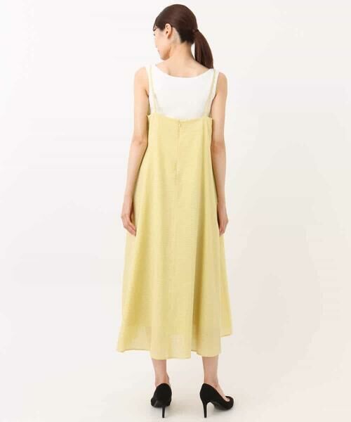 MK MICHEL KLEIN / エムケーミッシェルクラン ロング・マキシ丈ワンピース | ポコポコキャミワンピース/洗える | 詳細19