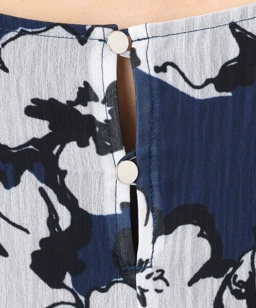 MK MICHEL KLEIN / エムケーミッシェルクラン ロング・マキシ丈ワンピース | 花柄ティアードワンピース/洗える | 詳細14