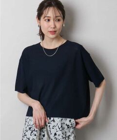 MK MICHEL KLEIN / エムケーミッシェルクラン ニット・セーター | 五分袖サマーニット