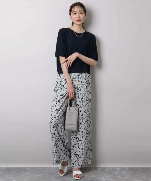 MK MICHEL KLEIN / エムケーミッシェルクラン ニット・セーター | 五分袖サマーニット | 詳細11