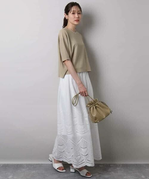 MK MICHEL KLEIN / エムケーミッシェルクラン ニット・セーター | 五分袖サマーニット | 詳細18