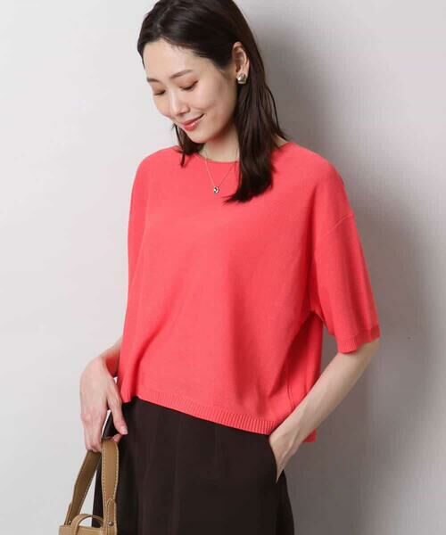 MK MICHEL KLEIN / エムケーミッシェルクラン ニット・セーター | 五分袖サマーニット | 詳細19