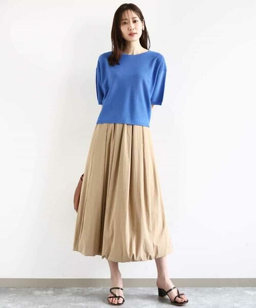 MK MICHEL KLEIN / エムケーミッシェルクラン ニット・セーター | 五分袖サマーニット | 詳細25