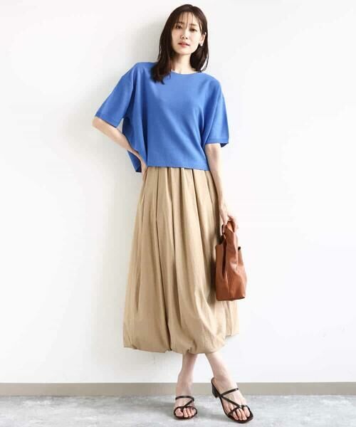 MK MICHEL KLEIN / エムケーミッシェルクラン ニット・セーター | 五分袖サマーニット | 詳細26