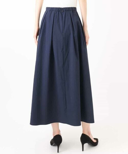 MK MICHEL KLEIN / エムケーミッシェルクラン ロング・マキシ丈スカート | タックフレアースカート/撥水/UVカット/洗える | 詳細19