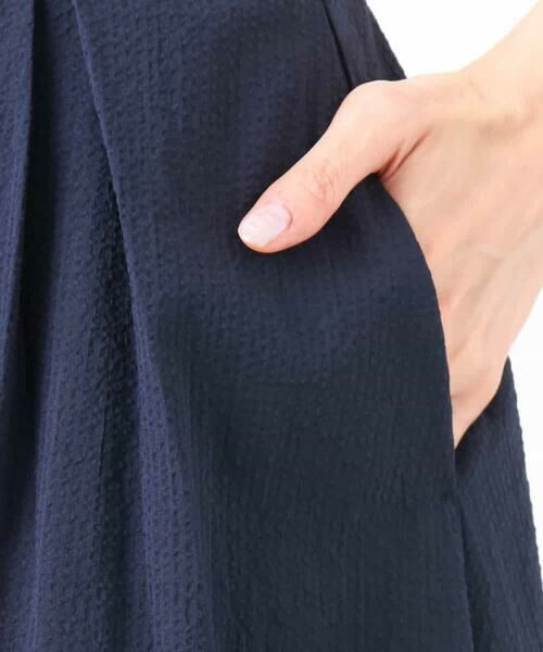 MK MICHEL KLEIN / エムケーミッシェルクラン ロング・マキシ丈スカート | タックフレアースカート/撥水/UVカット/洗える | 詳細22