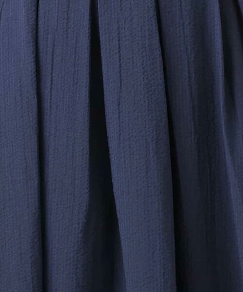 MK MICHEL KLEIN / エムケーミッシェルクラン ロング・マキシ丈スカート | タックフレアースカート/撥水/UVカット/洗える | 詳細24