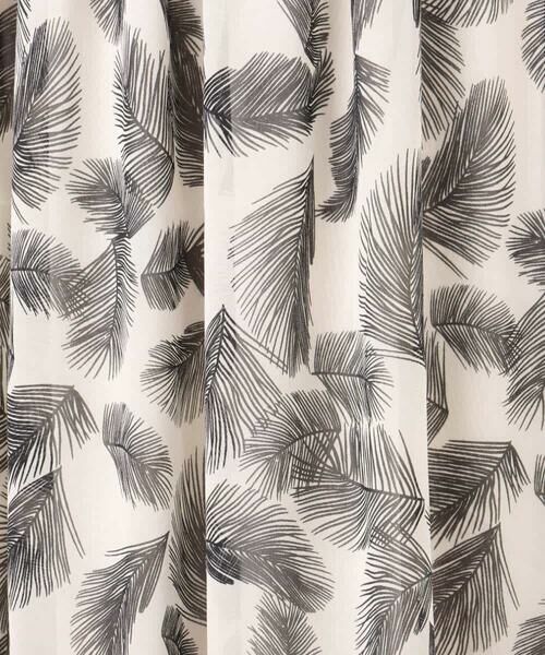 MK MICHEL KLEIN / エムケーミッシェルクラン ロング・マキシ丈スカート | リーフ柄シフォンスカート/洗える | 詳細24