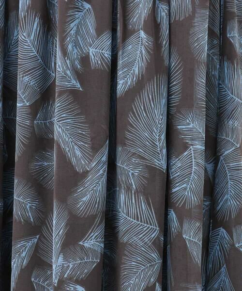 MK MICHEL KLEIN / エムケーミッシェルクラン ロング・マキシ丈スカート | リーフ柄シフォンスカート/洗える | 詳細26