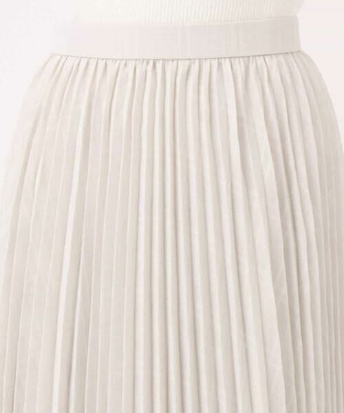 MK MICHEL KLEIN / エムケーミッシェルクラン ロング・マキシ丈スカート | 楊柳シアーチェックプリーツスカート/洗える | 詳細22