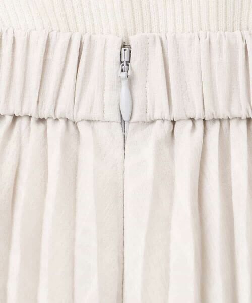 MK MICHEL KLEIN / エムケーミッシェルクラン ロング・マキシ丈スカート | 楊柳シアーチェックプリーツスカート/洗える | 詳細24