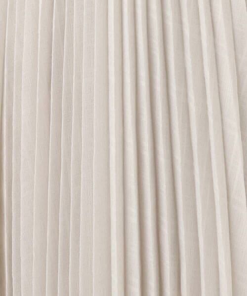 MK MICHEL KLEIN / エムケーミッシェルクラン ロング・マキシ丈スカート | 楊柳シアーチェックプリーツスカート/洗える | 詳細26