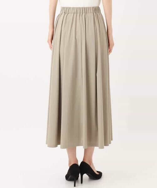 MK MICHEL KLEIN / エムケーミッシェルクラン ロング・マキシ丈スカート | ジャージーフレアスカート/接触冷感/速乾/洗える | 詳細20