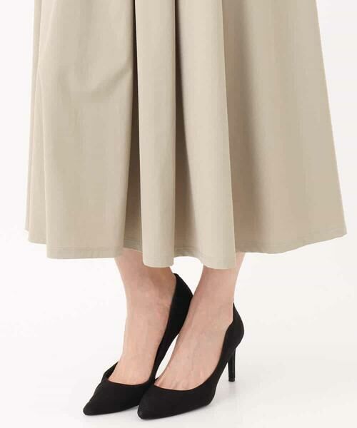 MK MICHEL KLEIN / エムケーミッシェルクラン ロング・マキシ丈スカート | ジャージーフレアスカート/接触冷感/速乾/洗える | 詳細24