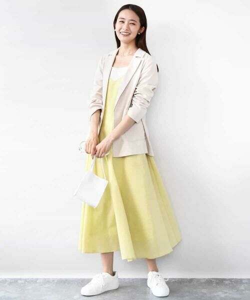 MK MICHEL KLEIN / エムケーミッシェルクラン テーラードジャケット | カラミメッシュシアージャケット/洗える | 詳細13