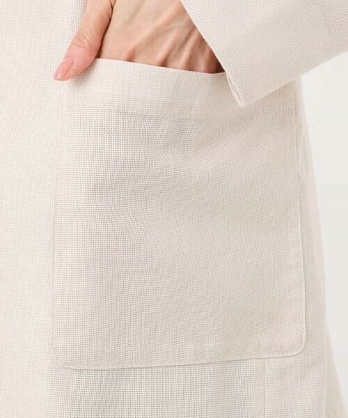 MK MICHEL KLEIN / エムケーミッシェルクラン テーラードジャケット | カラミメッシュシアージャケット/洗える | 詳細23