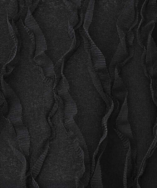 MK MICHEL KLEIN / エムケーミッシェルクラン カットソー | チュールテープカットソー/洗える | 詳細25