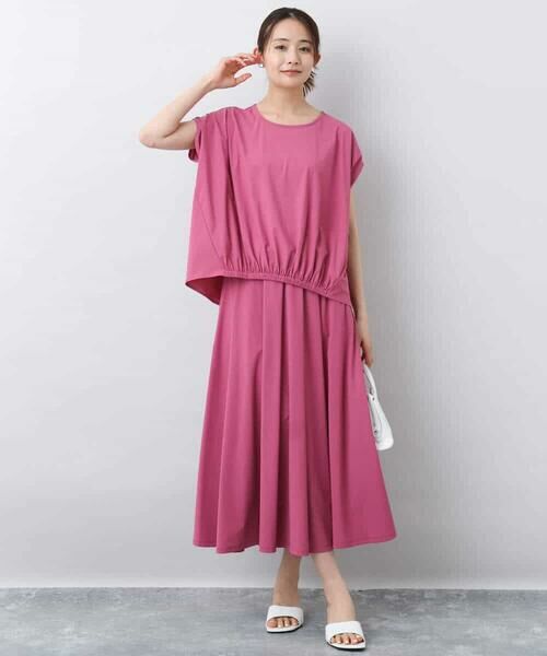 MK MICHEL KLEIN / エムケーミッシェルクラン カットソー | フレンチスリーブジャージーカットソー/接触冷感/速乾/洗える | 詳細15