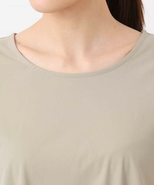 MK MICHEL KLEIN / エムケーミッシェルクラン カットソー | フレンチスリーブジャージーカットソー/接触冷感/速乾/洗える | 詳細22