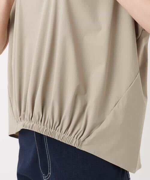 MK MICHEL KLEIN / エムケーミッシェルクラン カットソー | フレンチスリーブジャージーカットソー/接触冷感/速乾/洗える | 詳細24