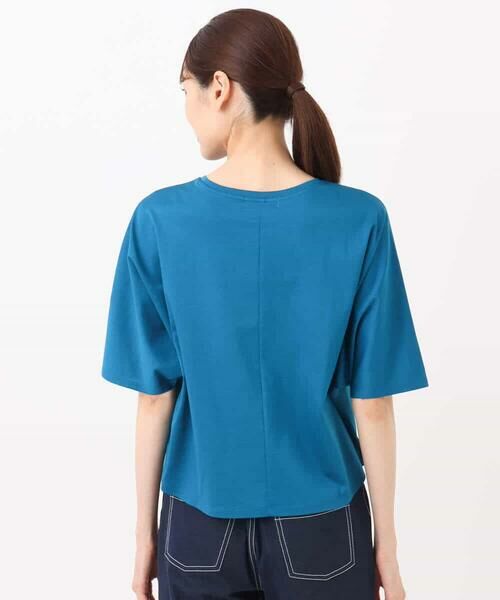 MK MICHEL KLEIN / エムケーミッシェルクラン カットソー | クロップド丈ドルマンスリーブカットソー/接触冷感/洗える | 詳細24