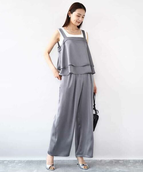 MK MICHEL KLEIN / エムケーミッシェルクラン その他パンツ | 2タックワイドパンツ/洗える | 詳細21