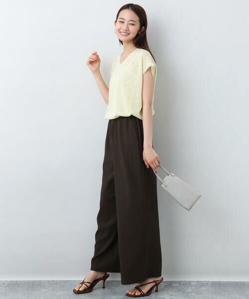 MK MICHEL KLEIN / エムケーミッシェルクラン その他パンツ | リラクシーワイドパンツ/UVカット/接触冷感/洗える | 詳細12