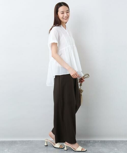 MK MICHEL KLEIN / エムケーミッシェルクラン その他パンツ | リラクシーワイドパンツ/UVカット/接触冷感/洗える | 詳細16