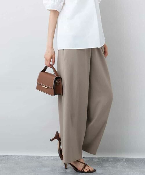 MK MICHEL KLEIN / エムケーミッシェルクラン その他パンツ | リラクシーワイドパンツ/UVカット/接触冷感/洗える | 詳細17