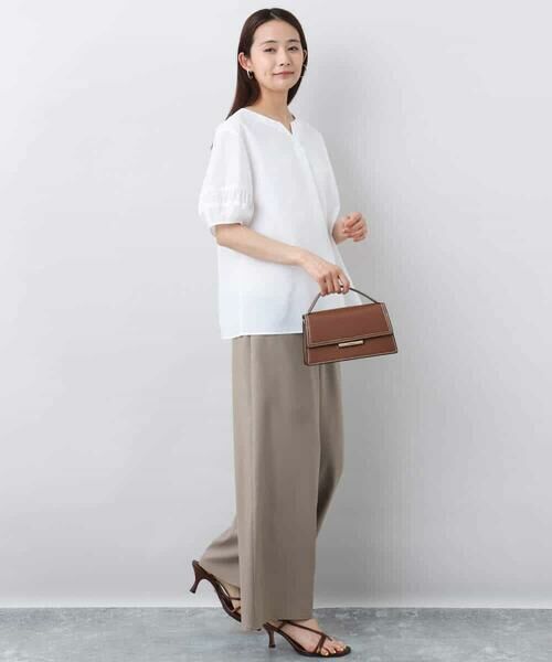 MK MICHEL KLEIN / エムケーミッシェルクラン その他パンツ | リラクシーワイドパンツ/UVカット/接触冷感/洗える | 詳細18