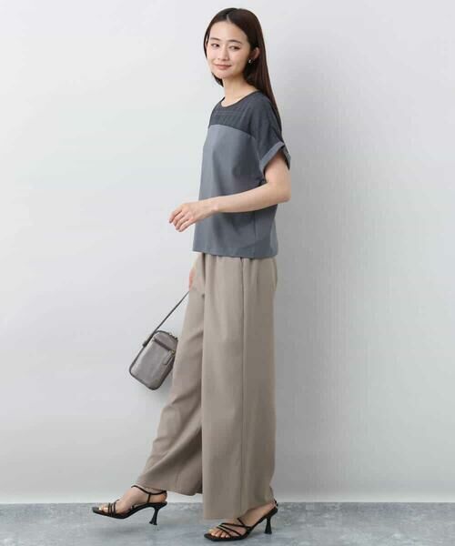 MK MICHEL KLEIN / エムケーミッシェルクラン その他パンツ | リラクシーワイドパンツ/UVカット/接触冷感/洗える | 詳細26