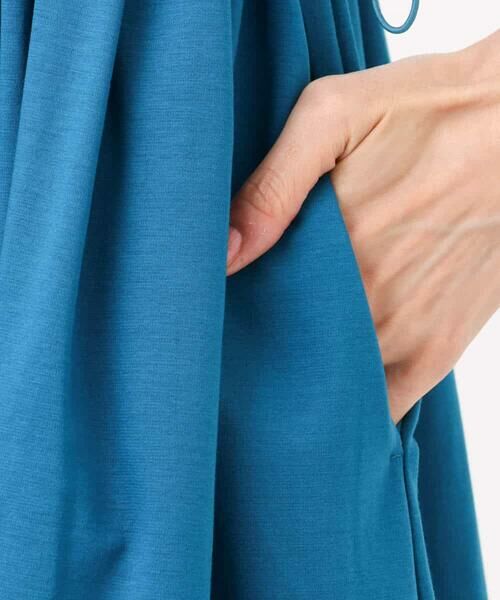 MK MICHEL KLEIN / エムケーミッシェルクラン ロング・マキシ丈ワンピース | ウエスト切り替えノースリーブワンピース/接触冷感/洗える | 詳細23